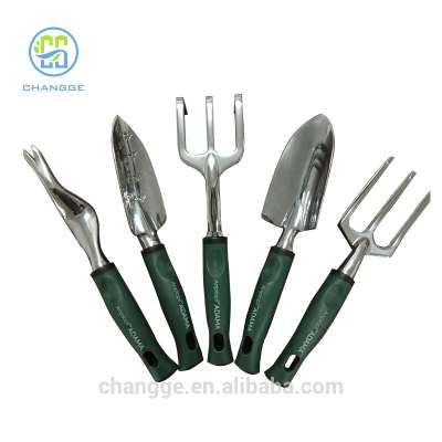 High Quality Aluminium Alloy Die Cast Lady 5 Piece Garden Tool Set horticulture tools