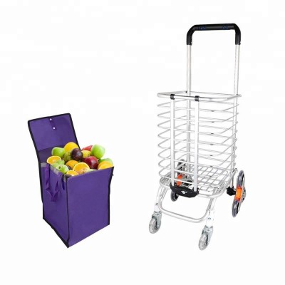 Roll Container Structure eight-wheel Wheel folding shopping trolley