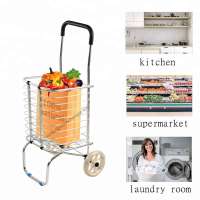 Multifunctional 3 Wheel Climbing Stairs Folding Shopping Trolley Cart