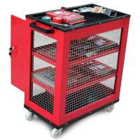 LAOA new wire mesh tool trolley